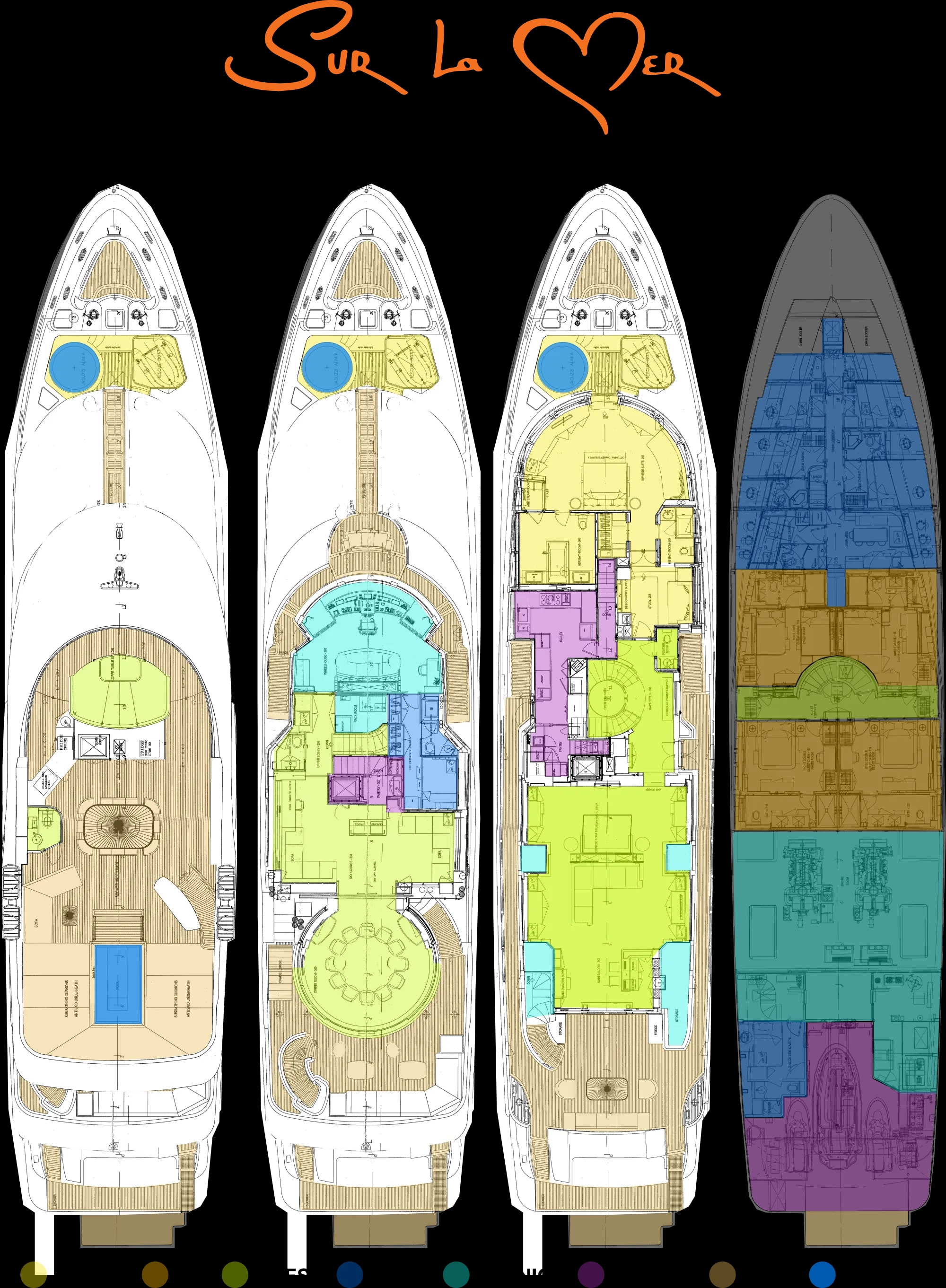 Yacht Sur La Mer Layout